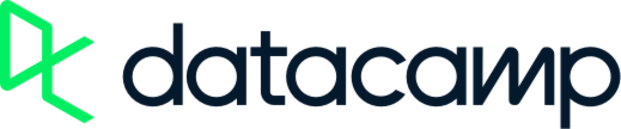 Logo von DataCamp (Dark Mode)